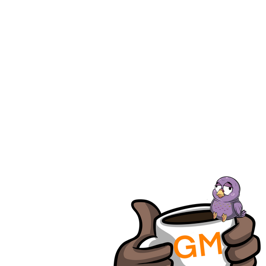GM Mug with sitting Baby (Whi/Ora)