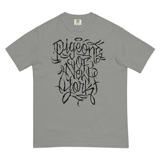 PoNY Scriptures logo heavyweight tee