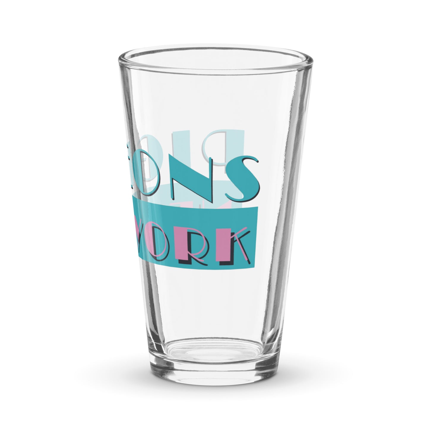 PoNY Vice Shaker pint glass