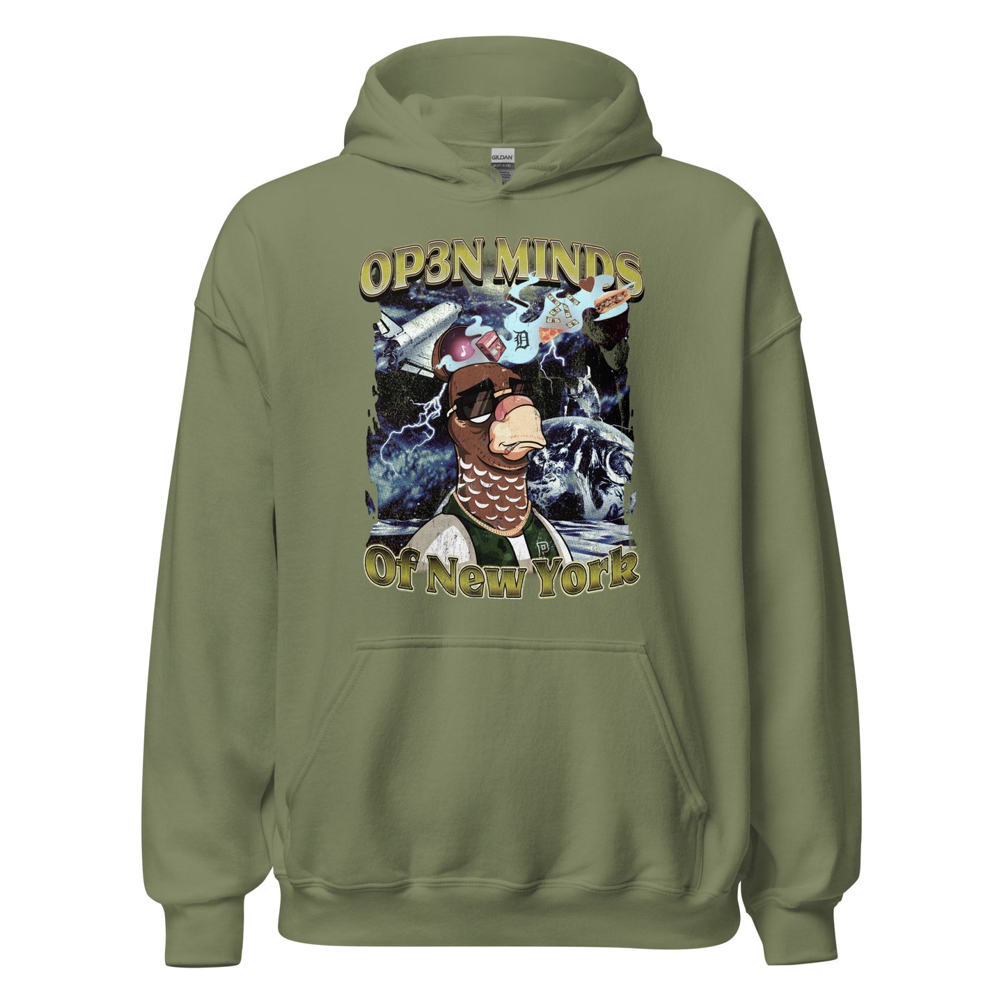 Op3n Minds of New York Hoodie Collab