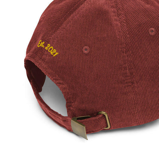 Vintage corduroy Pigeons of New York Cap