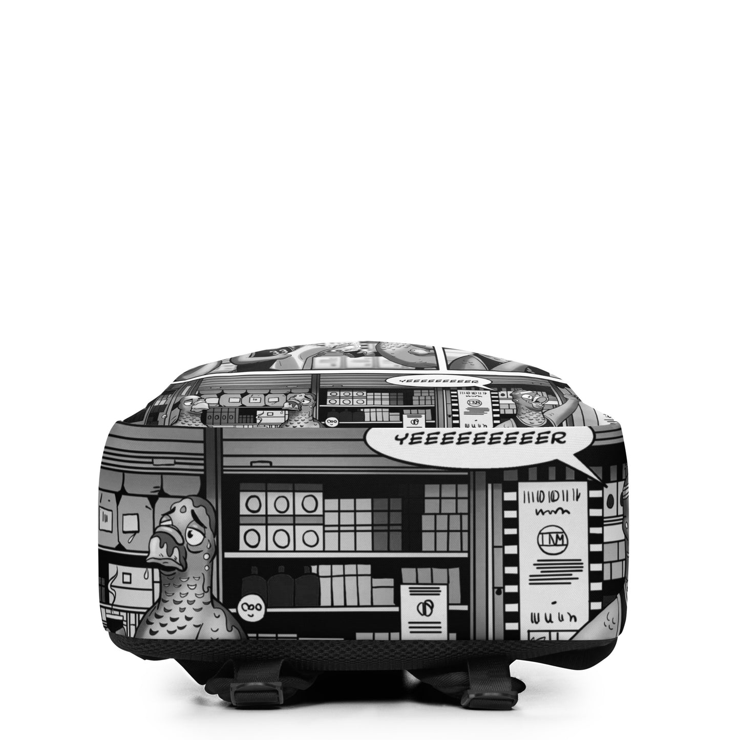 Pigeons of New York Comic Panel Backpack