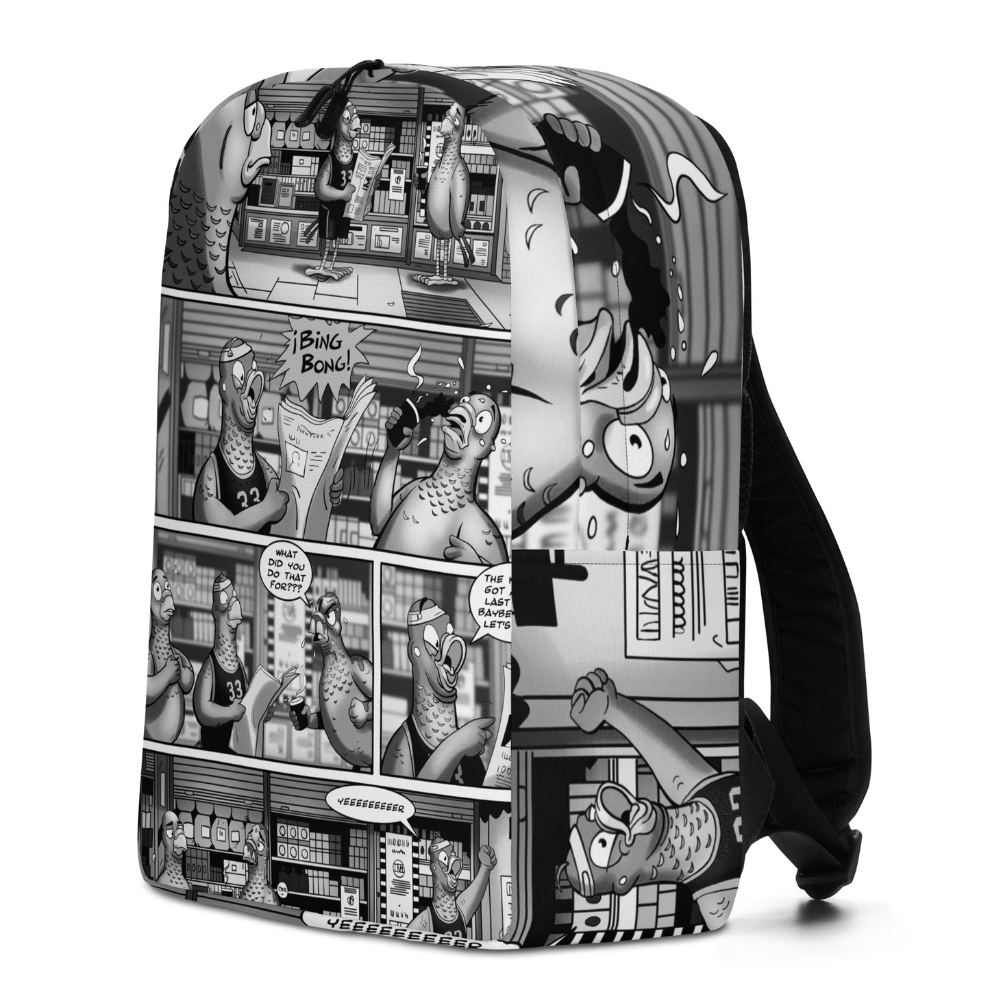 Pigeons of New York Comic Panel Backpack