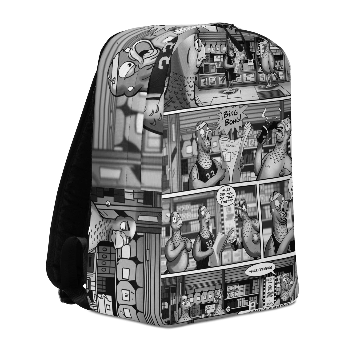 Pigeons of New York Comic Panel Backpack