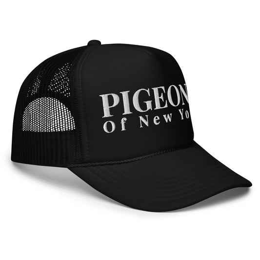 PIGEONS Foam Trucker Embroidered Hat