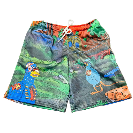 All-Over Print Phase3 Shorts