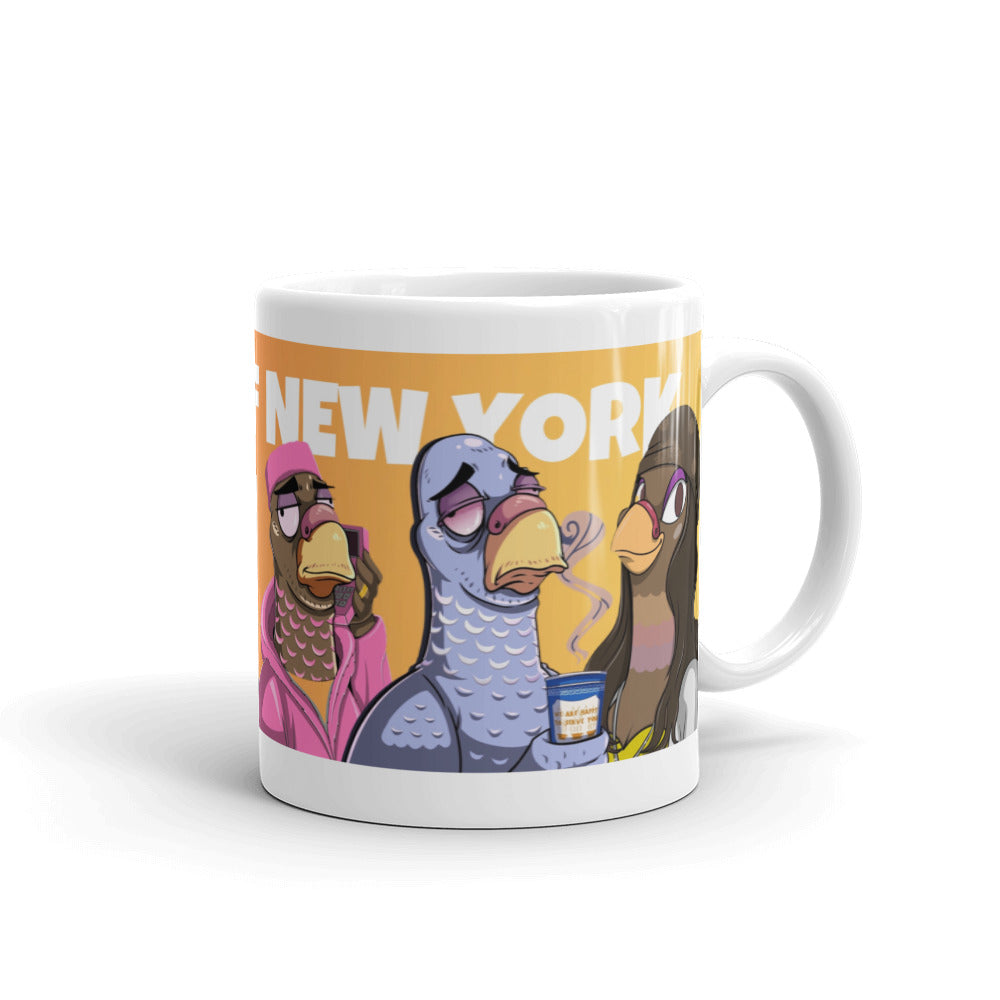 Pigeons of New York: Phase 1 [11oz Coffee Mug]